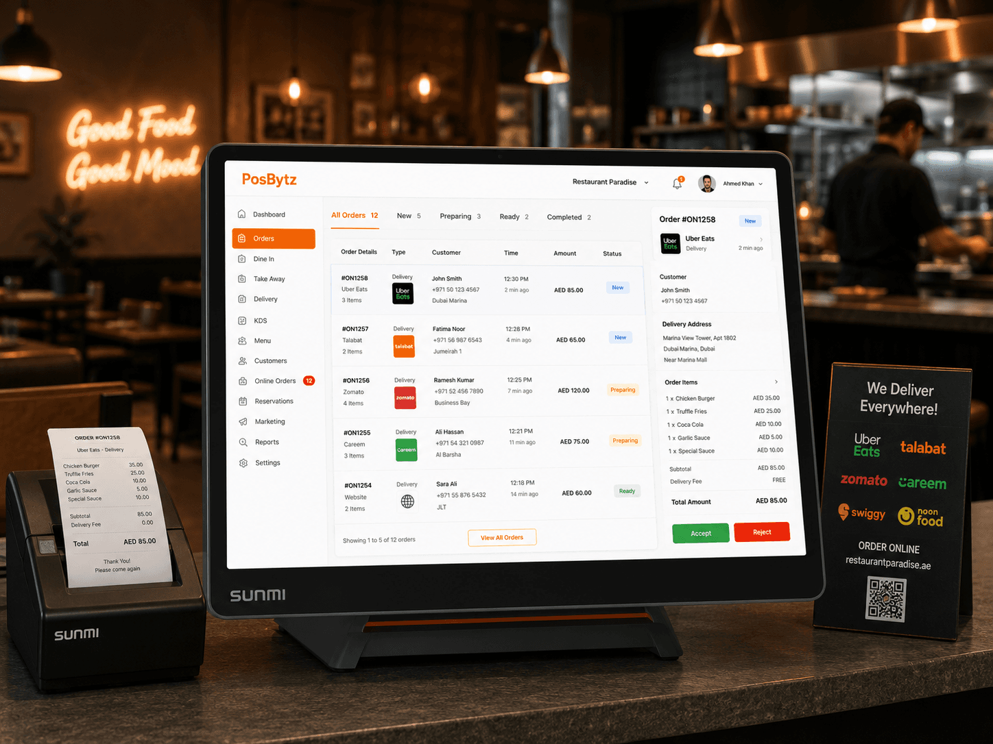 Online Ordering