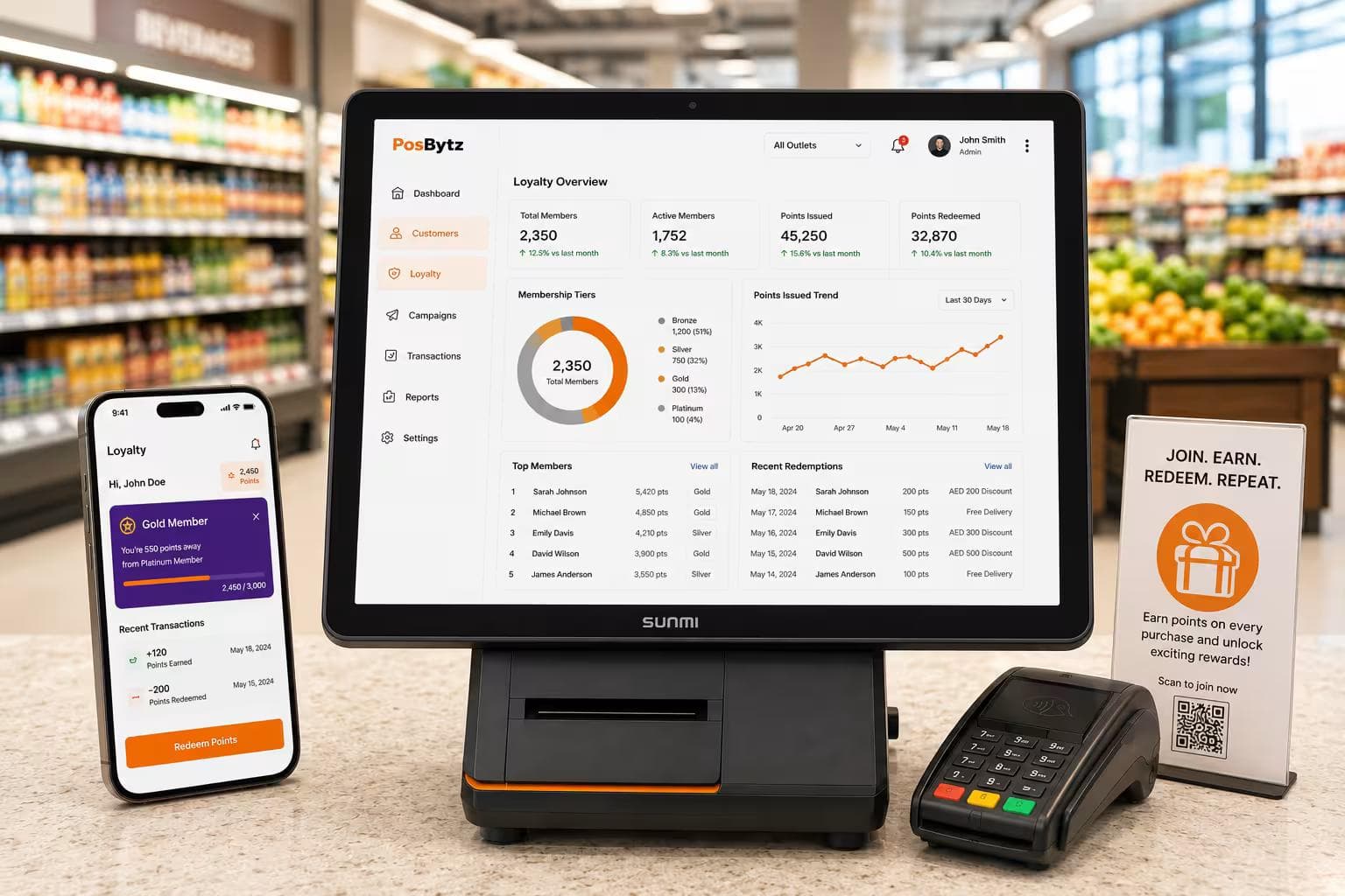 POS loyalty and CRM software