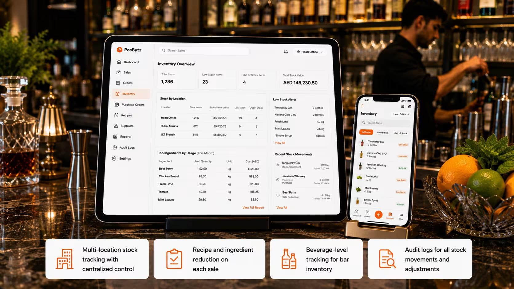 Bar Inventory Management