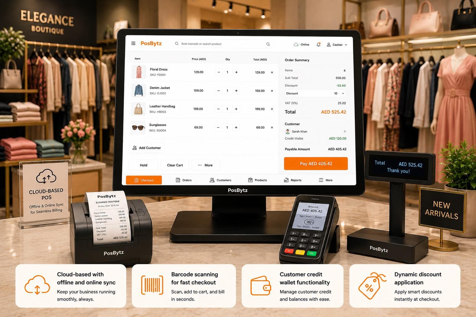 Boutique POS software