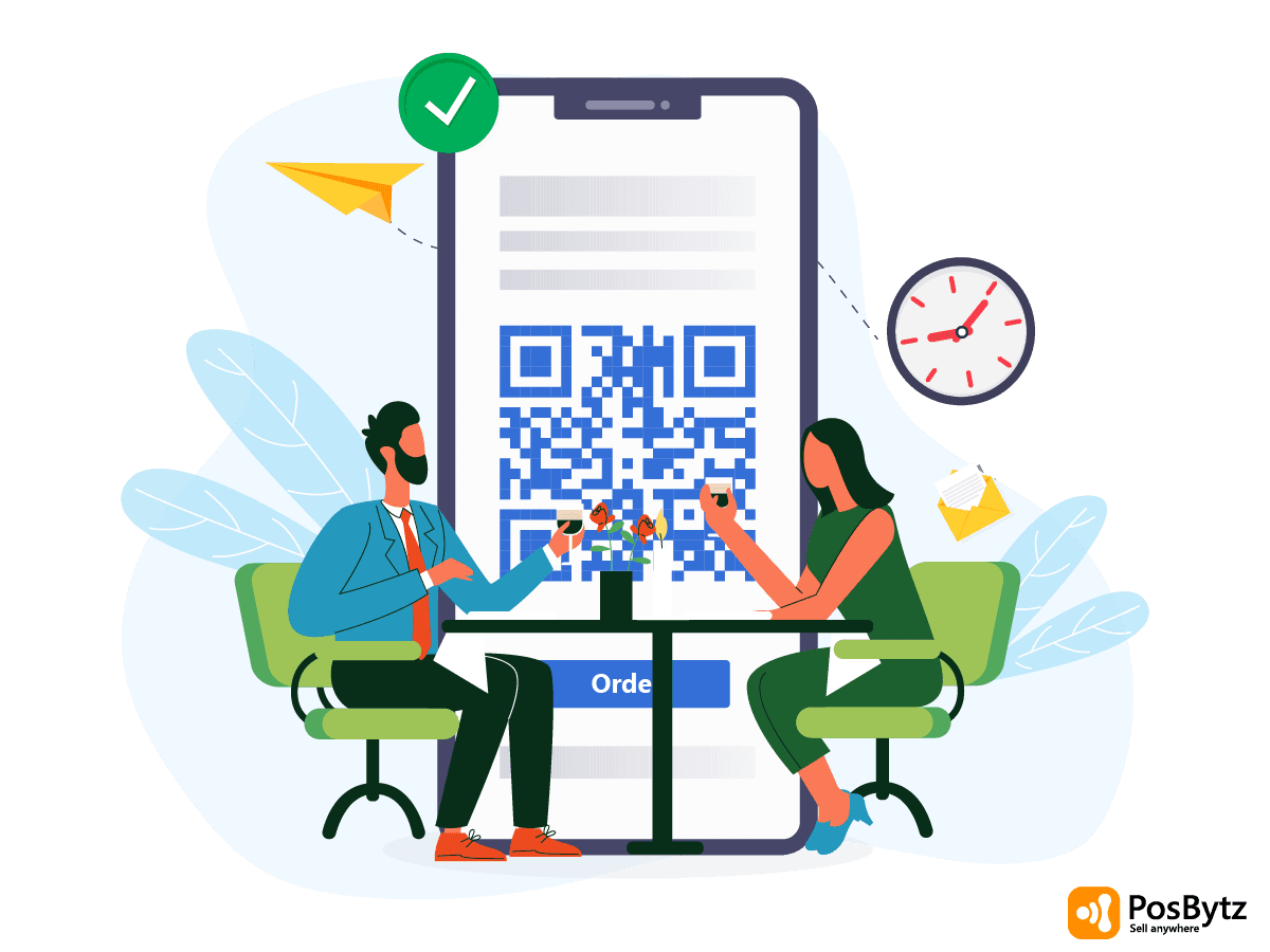 QR code table ordering to enhance the customer experience